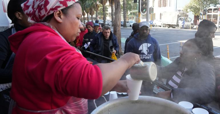 Community Chest Mandela month soup kitchen