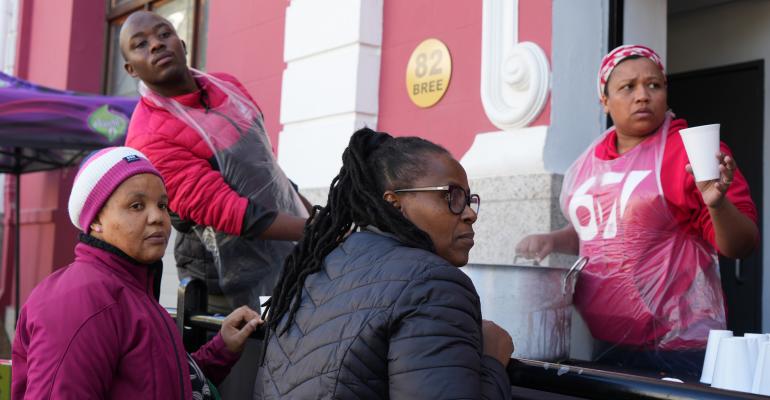 Community Chest Mandela month soup kitchen