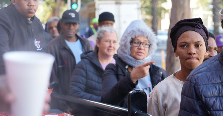 Community Chest Mandela month soup kitchen
